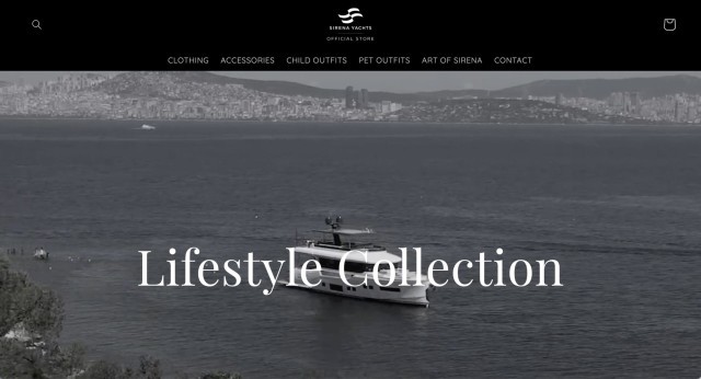 Sirena Yachts Official Store Homepage