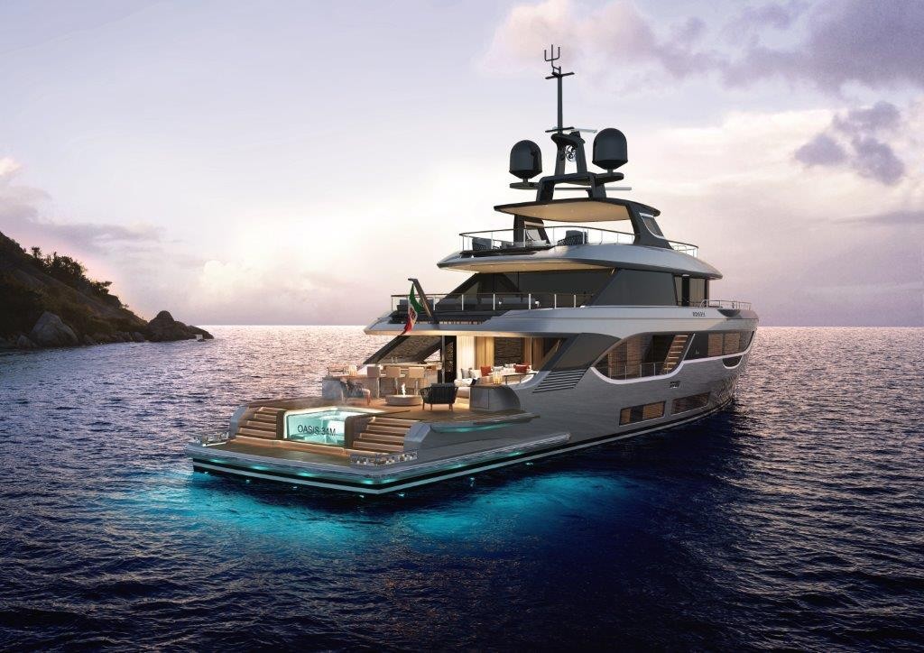 Coming soon: Benetti’s new Oasis 34M fibreglass superyacht