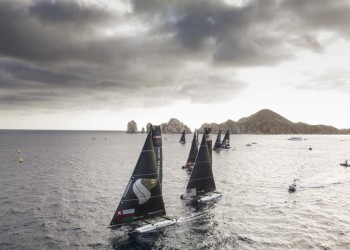 The Oman Air team is second in the Extreme Sailing Series season