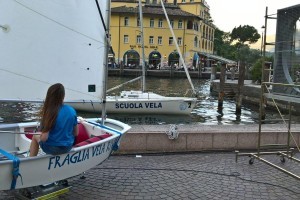 La Fraglia Vela Riva a Notte Sport Outdoor con il simulatore di vela