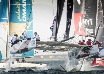 Alinghi conquering the title in the Extreme Sailing Series 2016