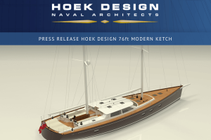 Hoek Design Naval Architects: the new 76ft modern ketch