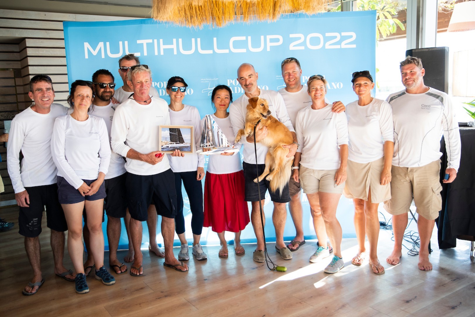 Coco de Mer earns her win at the Multihull Cup