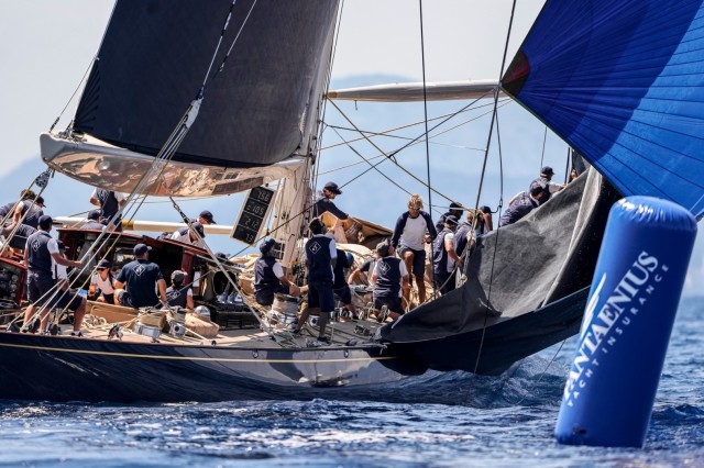 Racing on day 2 at the Superyacht Cup, Palma this week. Photo Credit: Sailing Energy/The Superyacht Cup