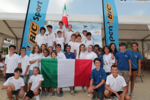 Il team italiano al Mondiale O'pen Bic 2018