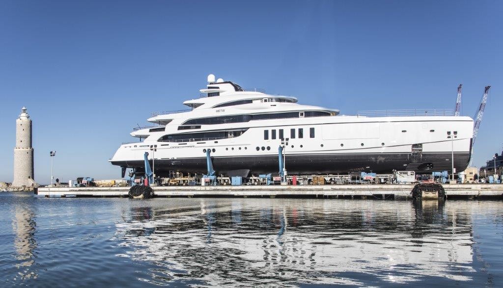 Benetti launches m/y “Metis”, a 63m full custom yacht