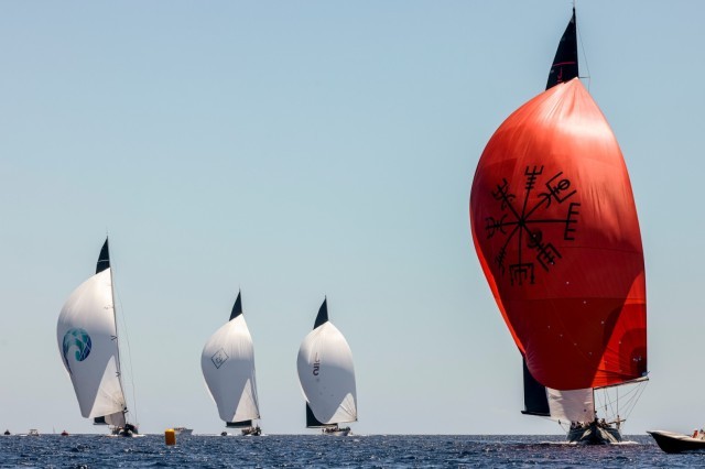 Four J Class are racing at the Superyacht Cup, Palma this week