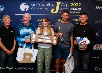 Winners are Grinners at Key Yachting J Cup