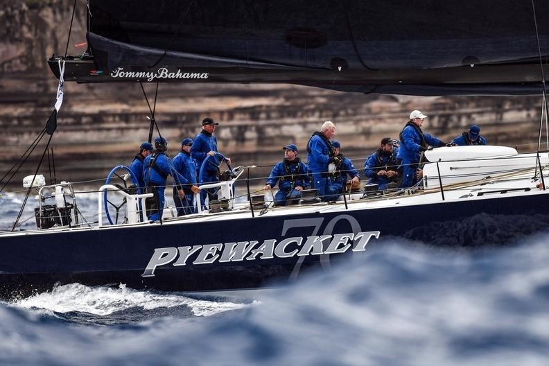 Pyewacket 70 at the start of the 14th RORC Caribbean 600 © James Tomlinson/RORC