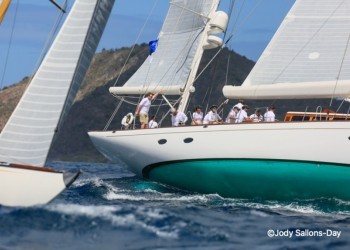 Antigua Classic Yacht Regatta 2022: sunday calmed down