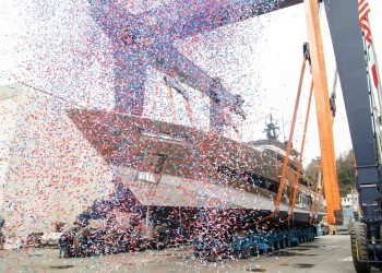 Second launch of the year at Baglietto: Francesca II