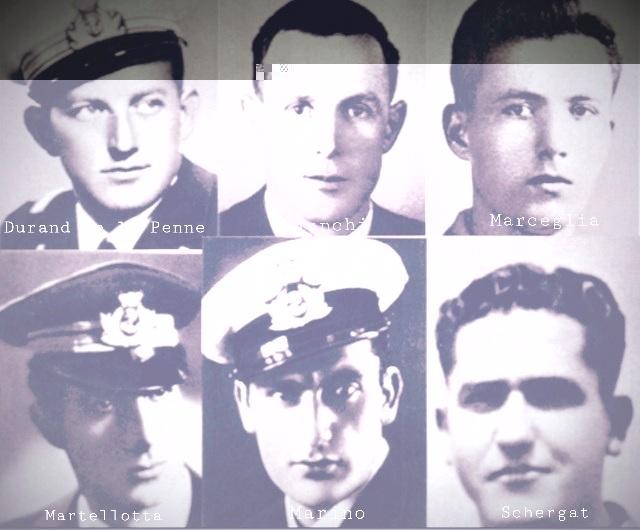 I sei marinai eroi dell'impresa di Alessandria d'Egitto - Artemare Club