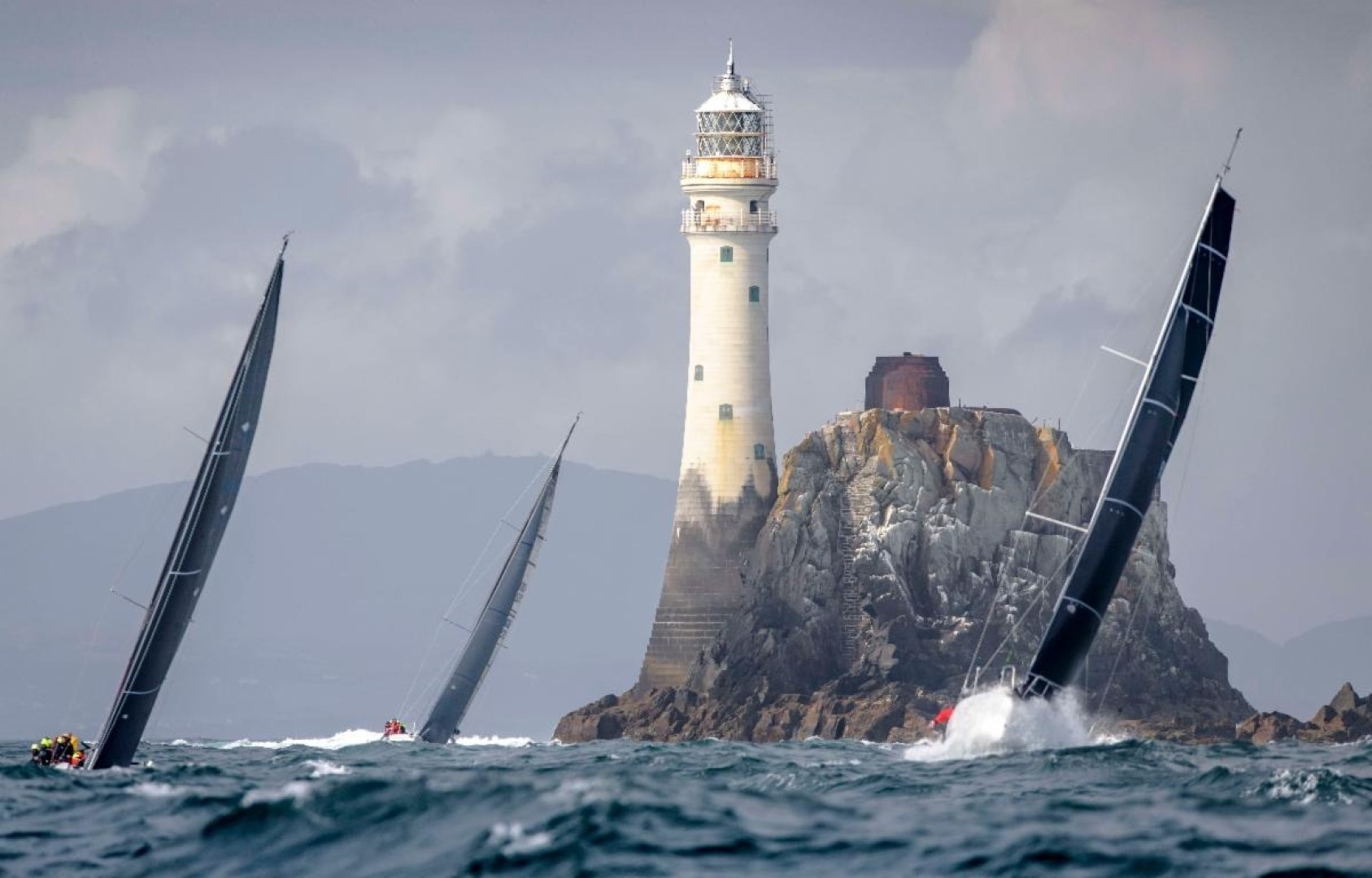 The 50th edition of the Rolex Fastnet Race is on course for record entry © Kurt Arrigo/ROLEX