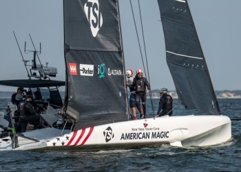 American Magic testing programme continues in Pensacola on the AC40