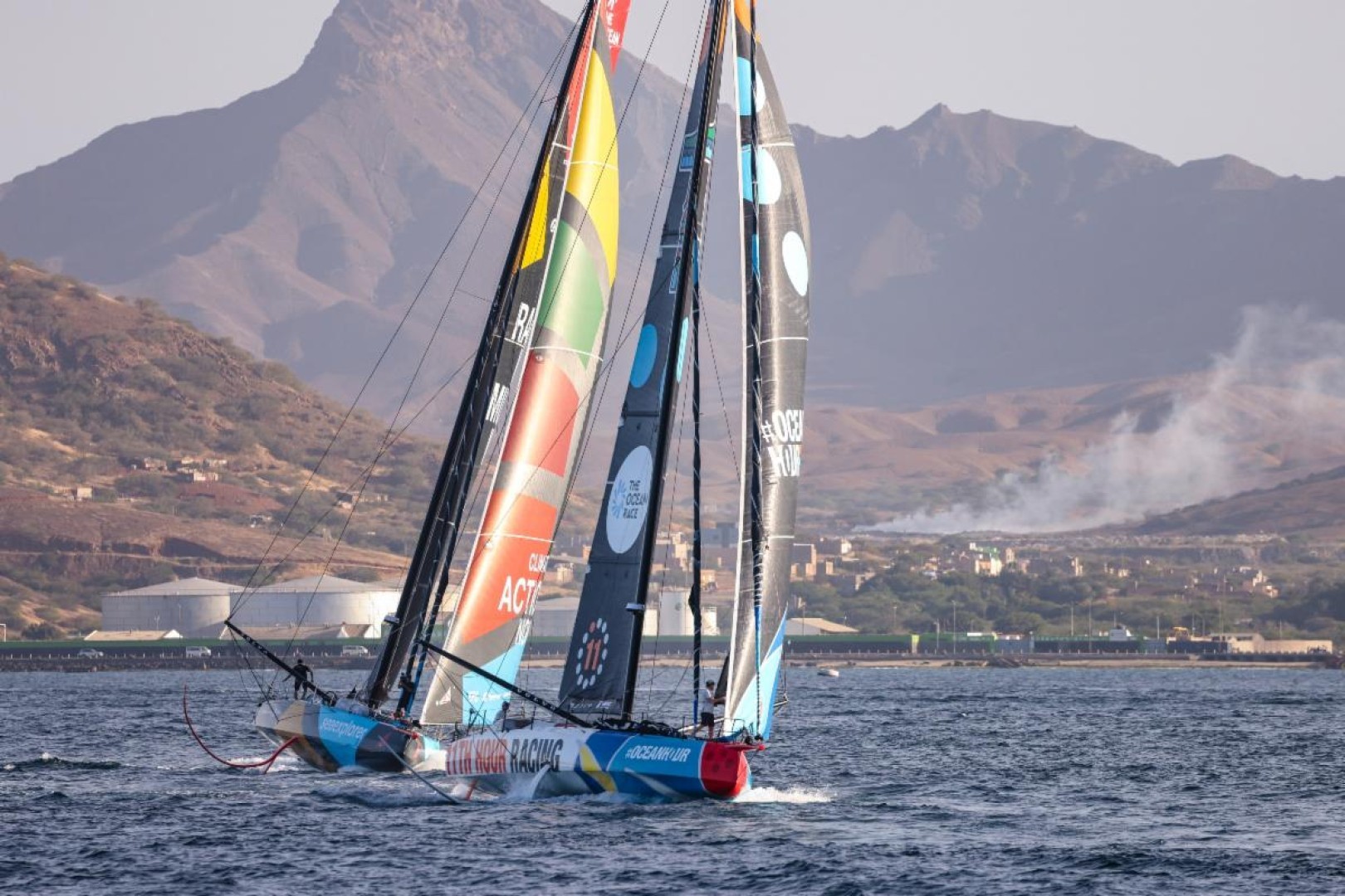 11th Hour Racing Team sets off for leg 2 of The Ocean Race
