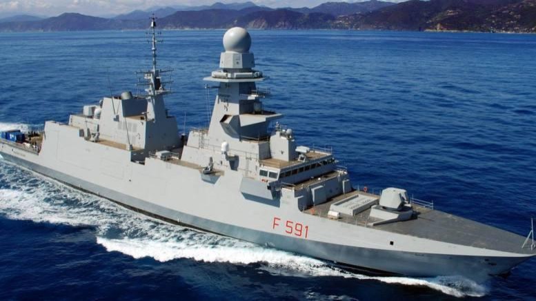 Marina Militare - La fregata Virginio Fasan in sosta a Larnaca
