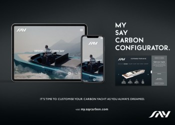 SAY Carbon Online-Konfigurator: Kunden können Ihr Wunschboot online zusammenstellen