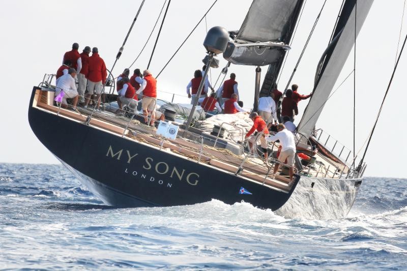 Pier Luigi Loro Piana's 130ft (40m) Baltic 130 My Song, the largest yacht competing in the 2018 RORC Transatlantic Race