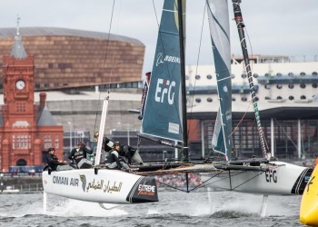 Extreme Sailing Series: Oman Air sale sul podio a Cardiff