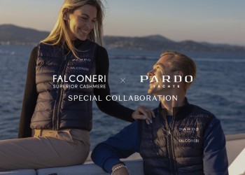 Pardo Yachts ha annunciato la nuova collaborazione con Falconeri