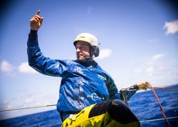 The Ocean Race: Guyot environnement - Team Europe runs into a light patch