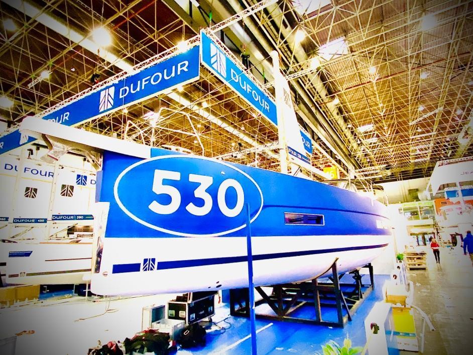 Dufour 530 World Premiere at Dusseldorf Boot 2020