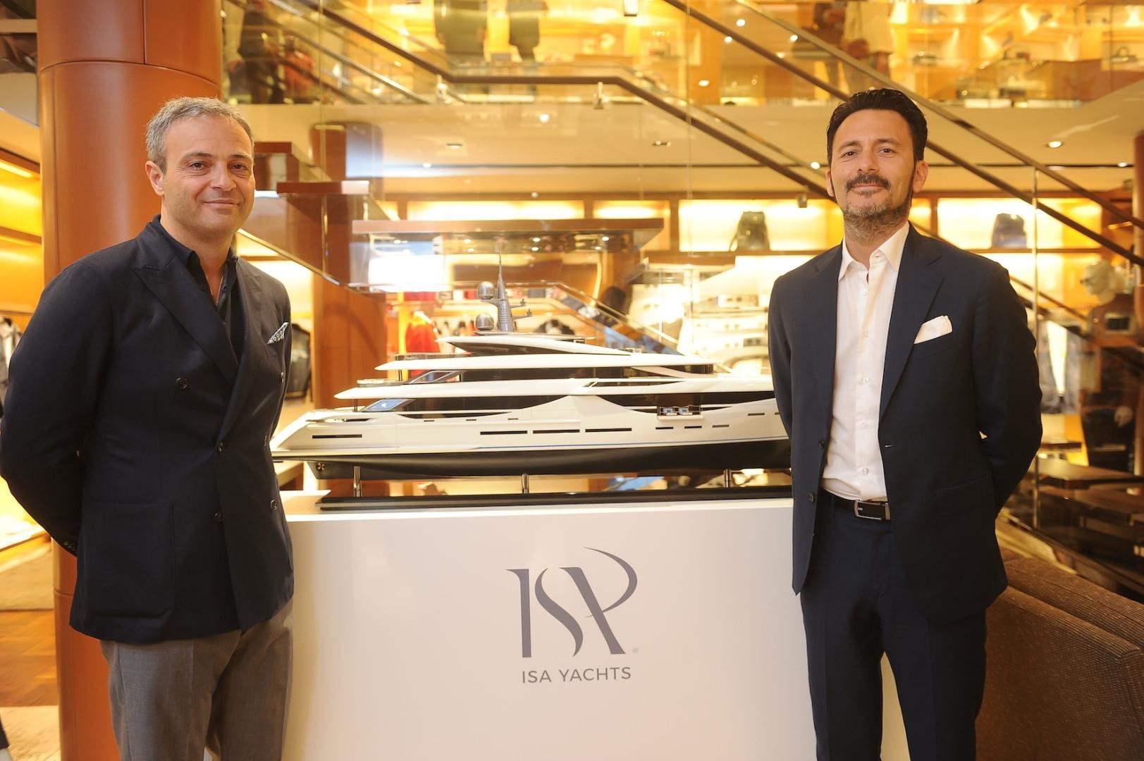 Giuseppe Palumbo, CEO Palumbo Superyachts, e Francesco Carbone