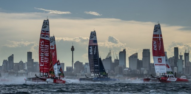 France picked up three consecutive race wins on Sydney Harbour