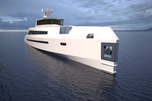 Explorer 60M Axe Bow by Dynaship Yacht Design