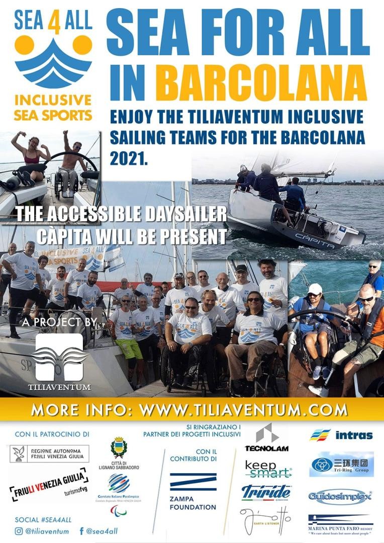 Barcolana 2021 per tutti con i team inclusivi Sea4All