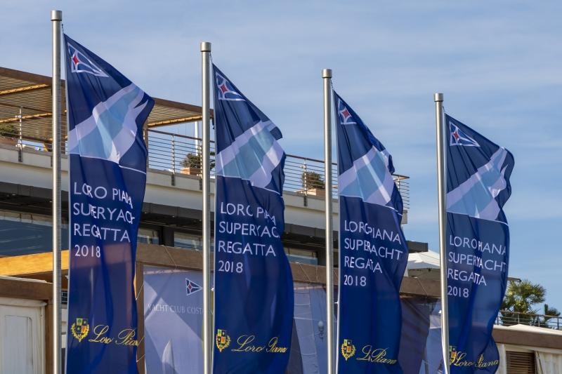 AP Over Alpha, no racing today at Loro Piana Superyacht Regatta