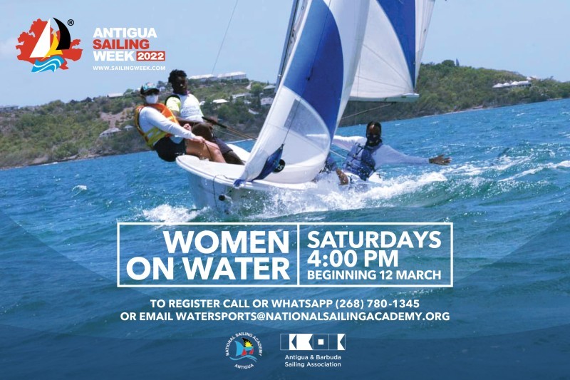 Antigua Sailing Week 2022: Women on water launches