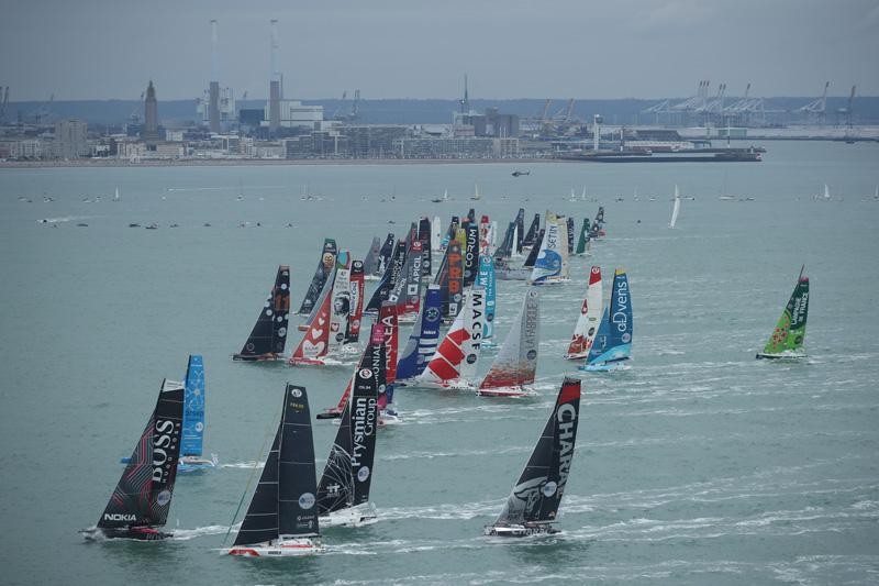 11th Hour Racing Gets Underway in Transat Jacques Vabre