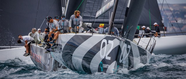 Runners Up Twice Today, Quantum Racing Open Strong in Cascais at the Rolex TP52 World Championship