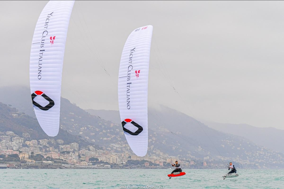 Lo Yacht Club Italiano vola sul kitefoil
