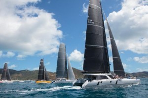 Fantastic Caribbean Conditions Turn Up Fun Dial on First Day Racing