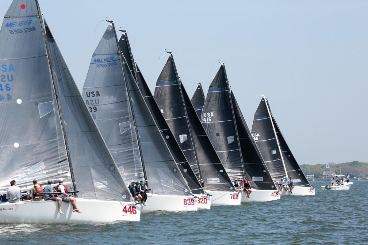 Start of the 2021 Melges 24 U.S. National Championship is ready