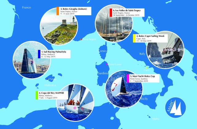 Il circuito dell'IMA Mediterranean Maxi Inshore Challenge (MMIC), lanciato nel 2019