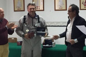 Premiazione alla Lega Navale Italiana di Cagliari.