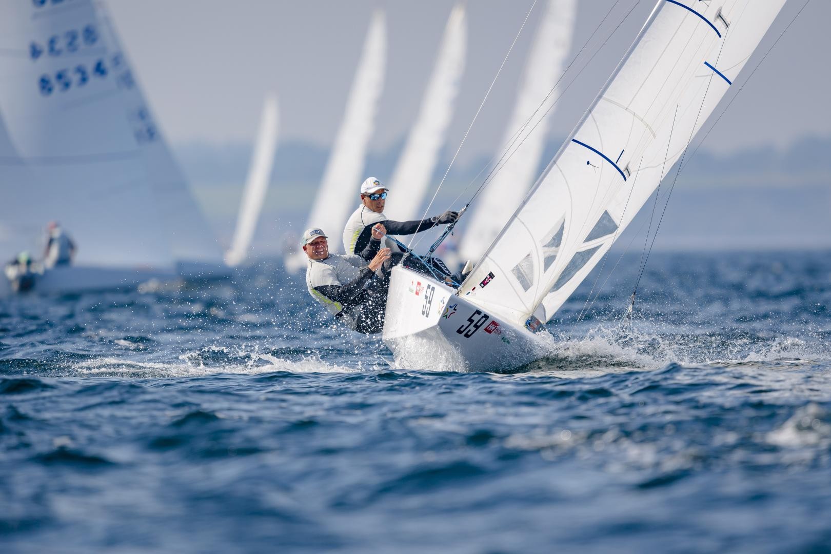 Two races and two wins for the Diego Negri and Frithjof Kleen on day four of the Star World Championship