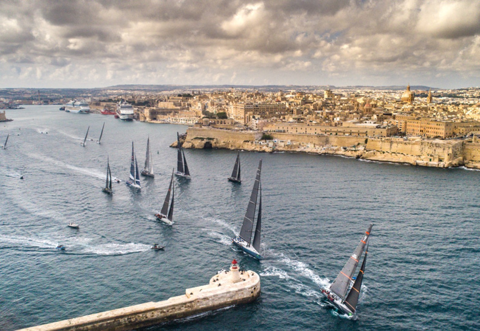 Rolex Middle Sea Race Fleet is Hotting Up