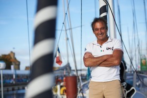 Andrea Mura will race on board Vento di Sardegna in the Rhum Mono class