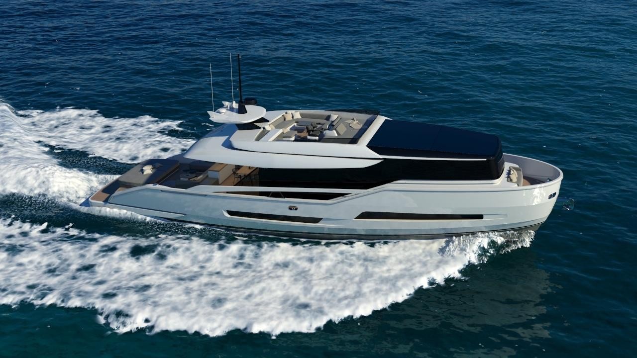 Palumbo Superyachts is glad to announce the first launch of 2018: it's EXTRA 76’ the forerunner  of a new range of boats by ISA Yachts
