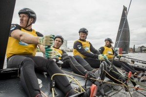 Extreme Sailing Series™ Cardiff 2018 - day four - SAP Extreme Sailing Team