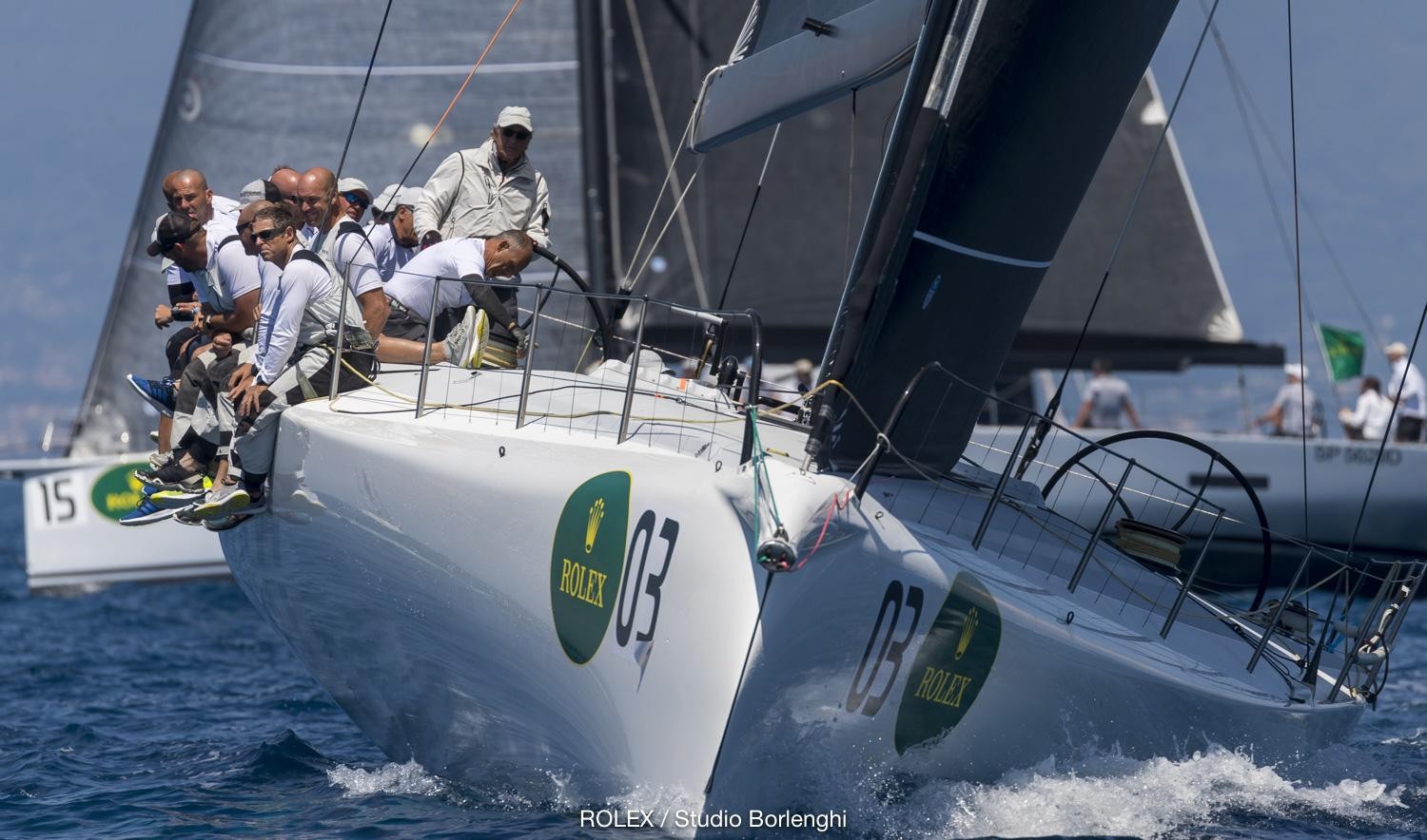 Pepe Cannonball has been the boat to beat at Rolex Capri Race Week. Photo: Gianfranco Forza