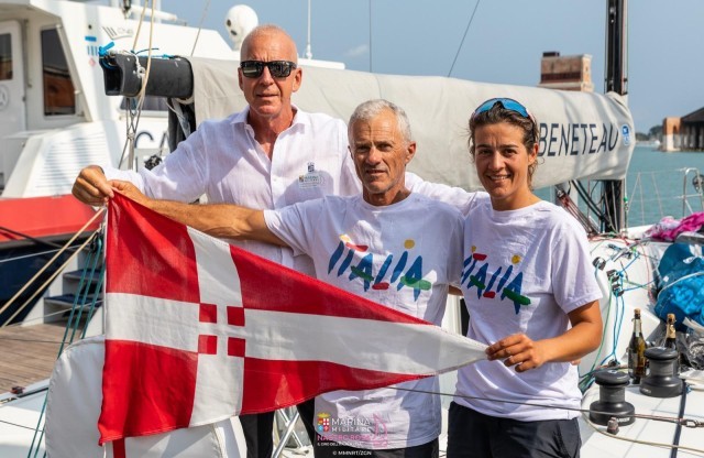 Claudia Rossi è Campionessa del Mondo Double Mixed Offshore