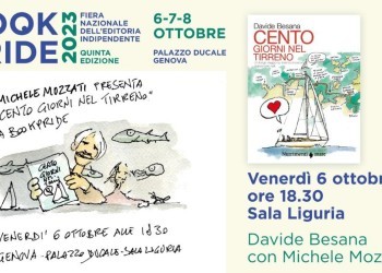 Davide Besana a Book Pride Genova con Michele Mozzati