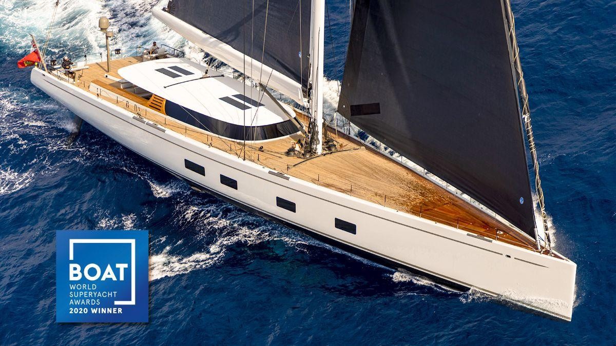 Baltic 142 Canova is the Sailing Yacht of the Year 2020