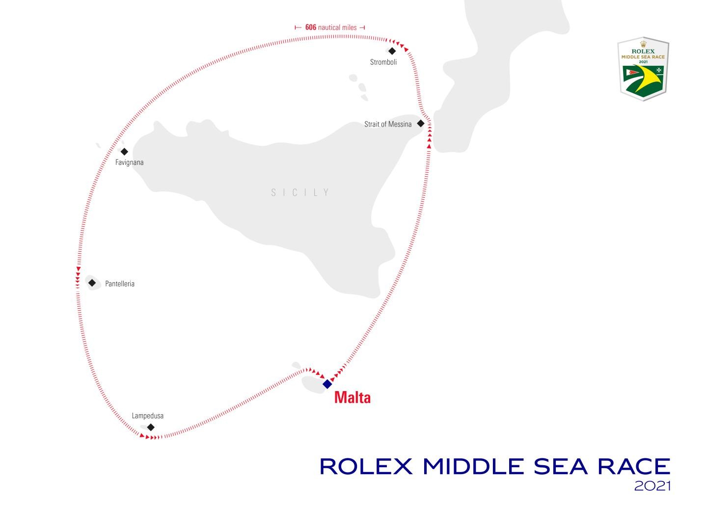 The 42nd edition of the Rolex Middle Sea Race start on 23 October