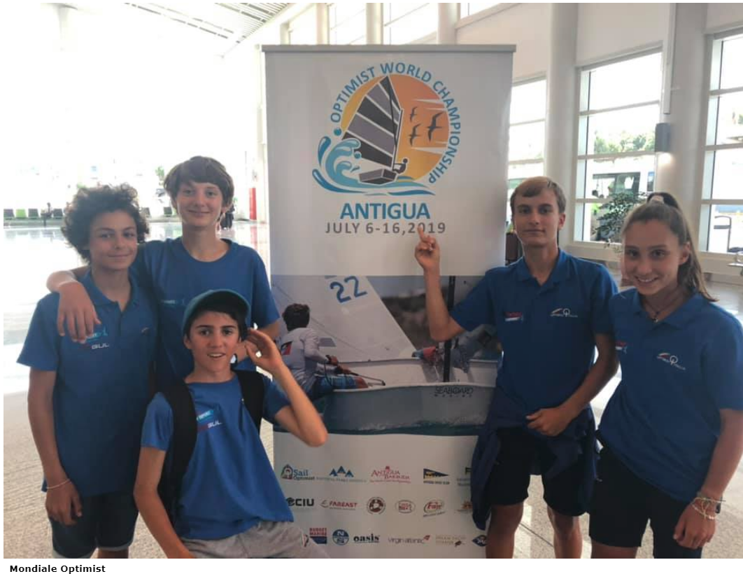 La squadra italiana vince il Mondiale Team Race Optimist ad Antigua